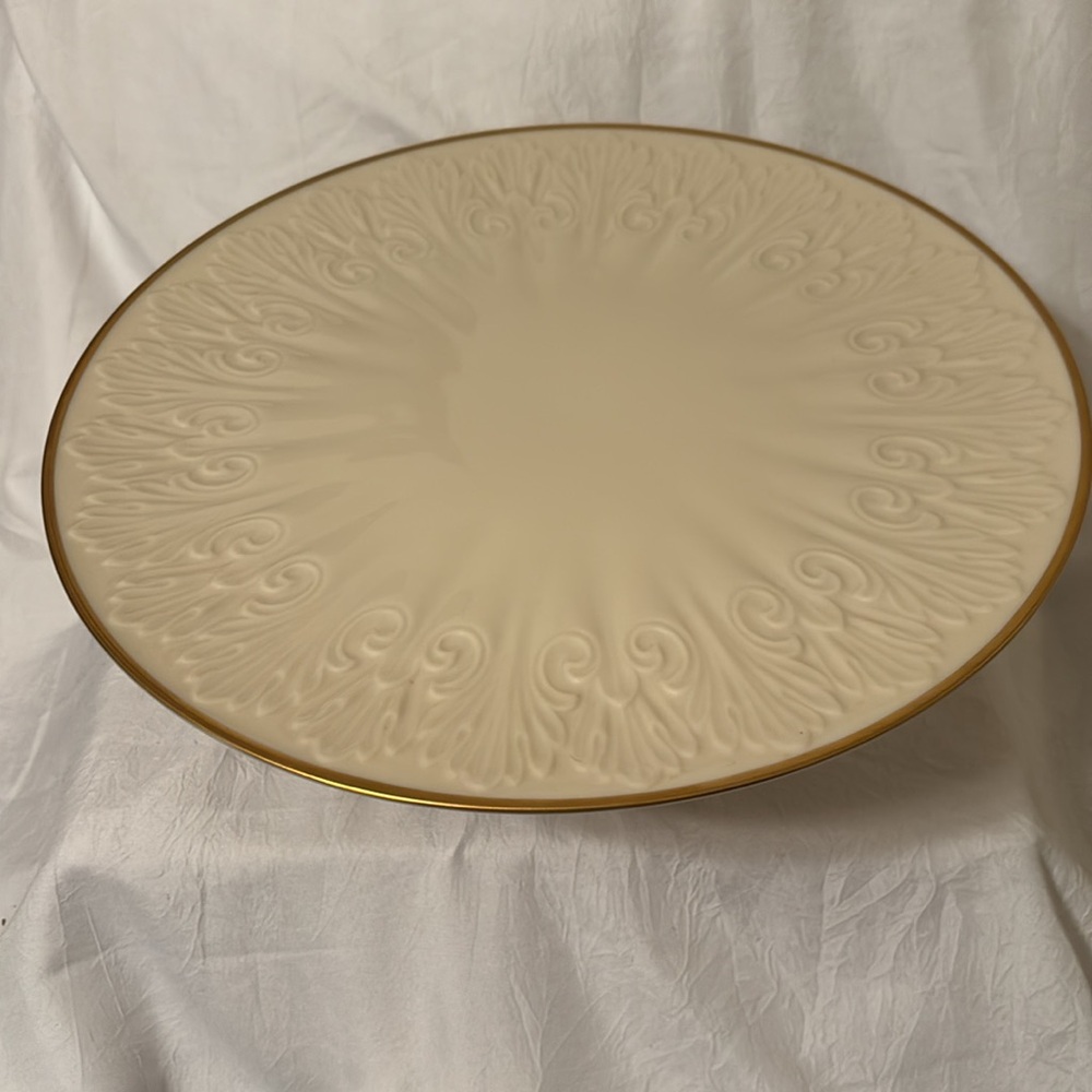 Exquisite Lenox Cake Plate.